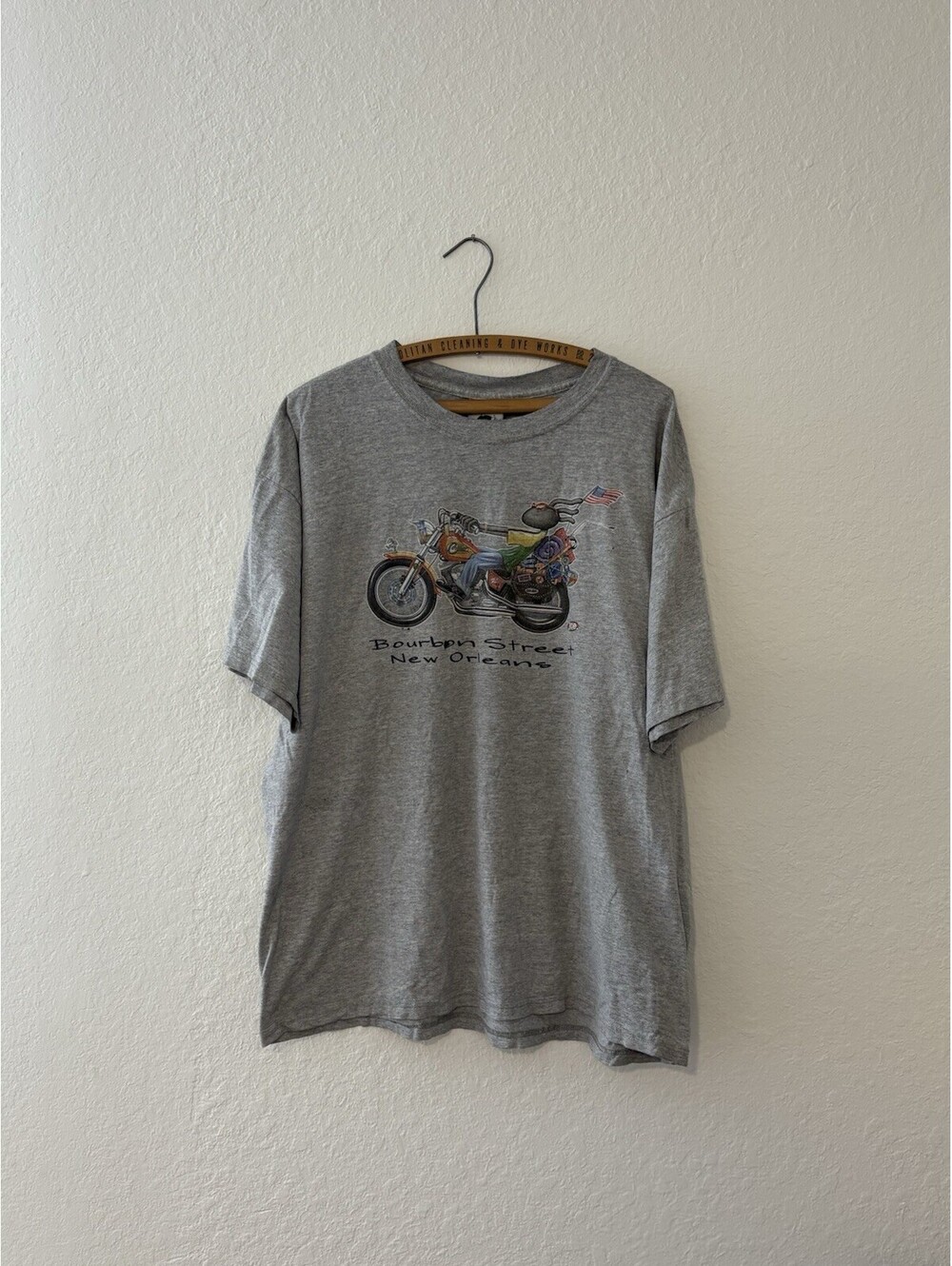 The Duck Co. Joe Bourbon Street New Orleans Short Sleeve Adult T-Shirt - Size XL